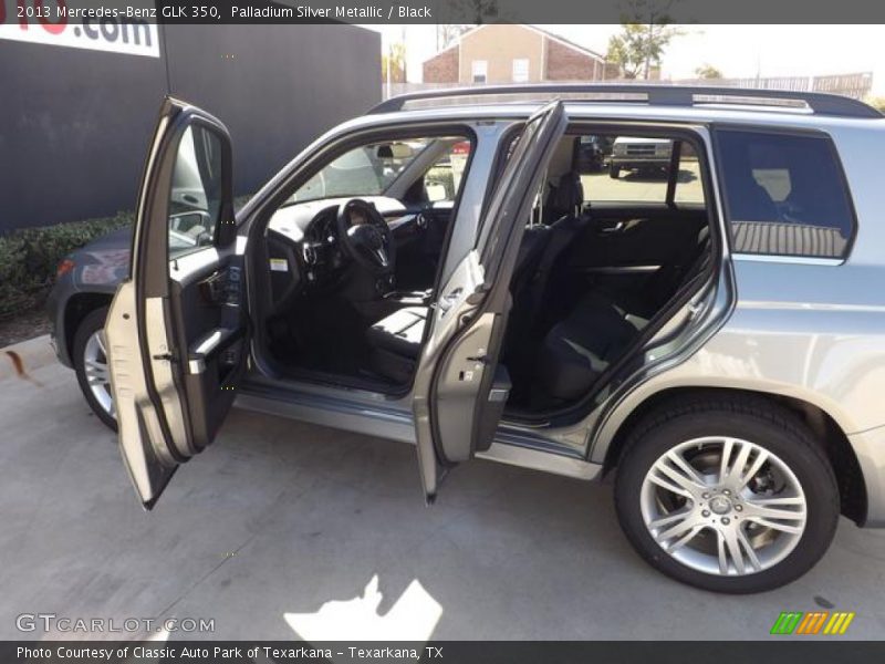 Palladium Silver Metallic / Black 2013 Mercedes-Benz GLK 350