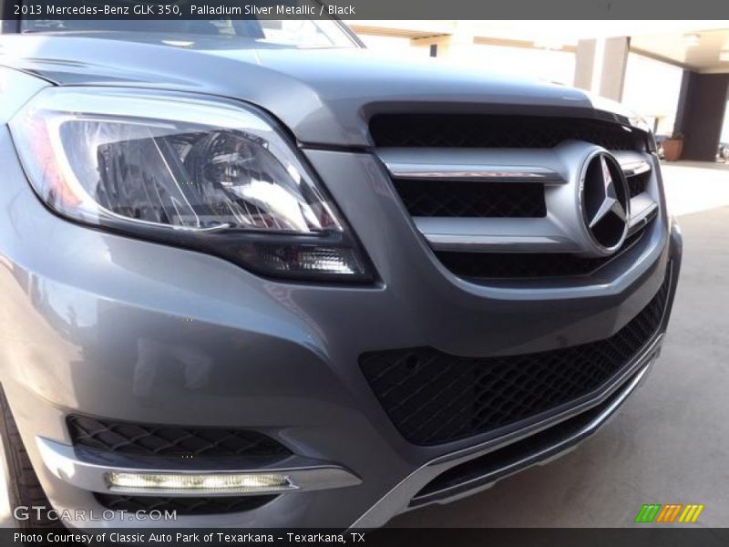 Palladium Silver Metallic / Black 2013 Mercedes-Benz GLK 350
