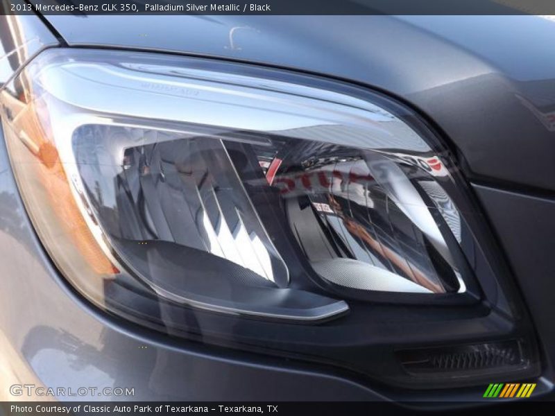 Palladium Silver Metallic / Black 2013 Mercedes-Benz GLK 350