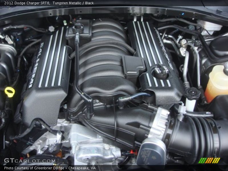  2012 Charger SRT8 Engine - 6.4 Liter 392 cid SRT HEMI OHV 16-Valve V8