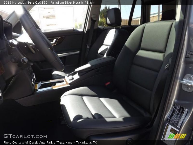 Palladium Silver Metallic / Black 2013 Mercedes-Benz GLK 350