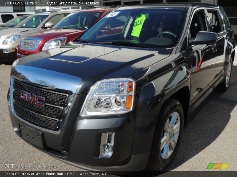 Cyber Gray Metallic / Jet Black 2010 GMC Terrain SLE