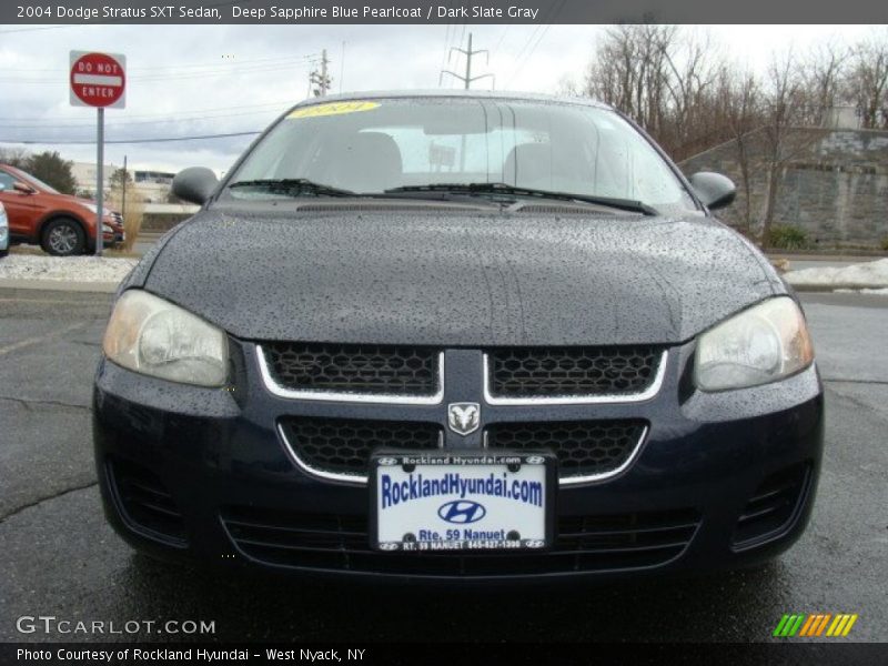 Deep Sapphire Blue Pearlcoat / Dark Slate Gray 2004 Dodge Stratus SXT Sedan