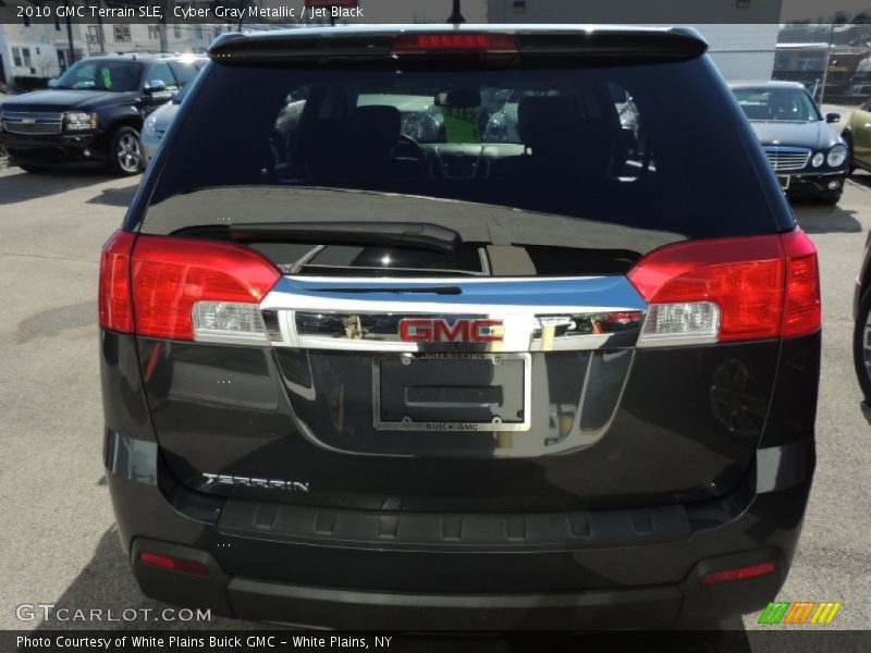 Cyber Gray Metallic / Jet Black 2010 GMC Terrain SLE
