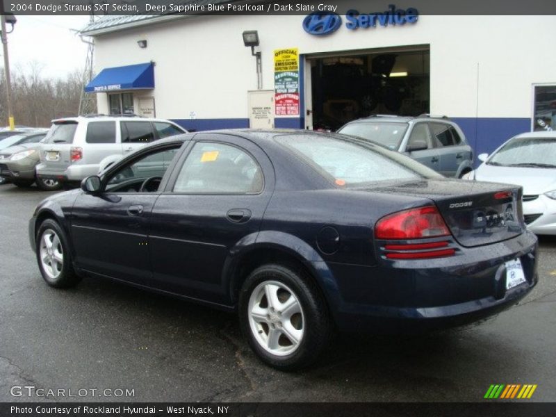 Deep Sapphire Blue Pearlcoat / Dark Slate Gray 2004 Dodge Stratus SXT Sedan