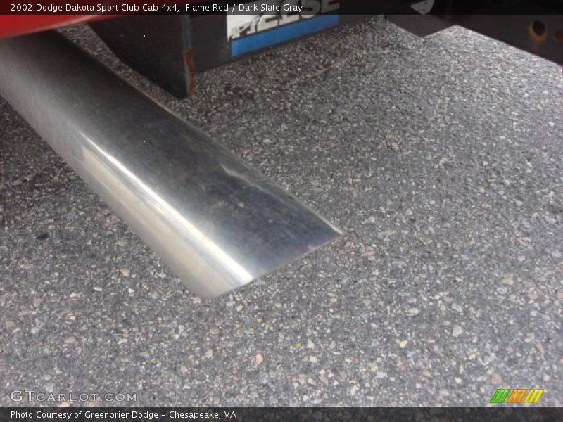 Flame Red / Dark Slate Gray 2002 Dodge Dakota Sport Club Cab 4x4