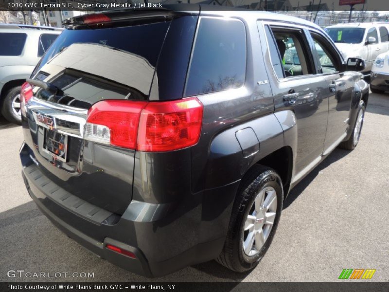 Cyber Gray Metallic / Jet Black 2010 GMC Terrain SLE