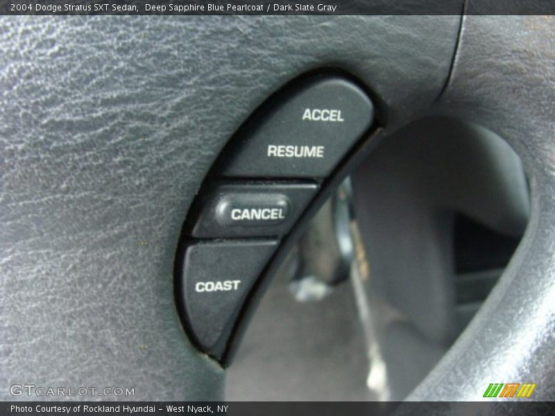 Deep Sapphire Blue Pearlcoat / Dark Slate Gray 2004 Dodge Stratus SXT Sedan