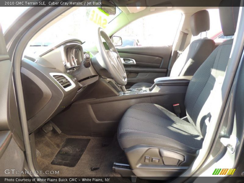 Cyber Gray Metallic / Jet Black 2010 GMC Terrain SLE