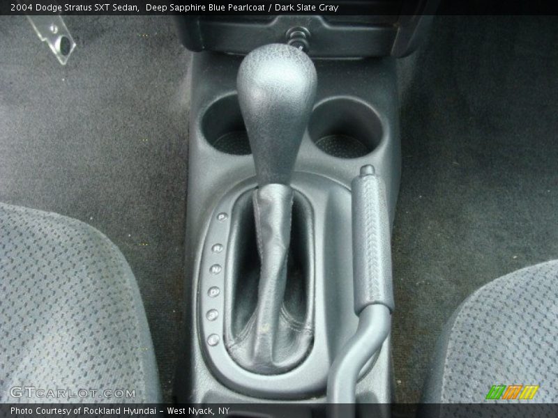 Deep Sapphire Blue Pearlcoat / Dark Slate Gray 2004 Dodge Stratus SXT Sedan