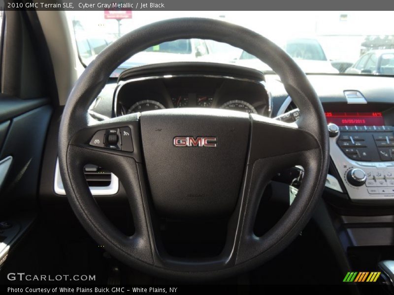 Cyber Gray Metallic / Jet Black 2010 GMC Terrain SLE