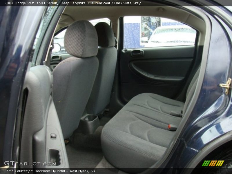 Deep Sapphire Blue Pearlcoat / Dark Slate Gray 2004 Dodge Stratus SXT Sedan