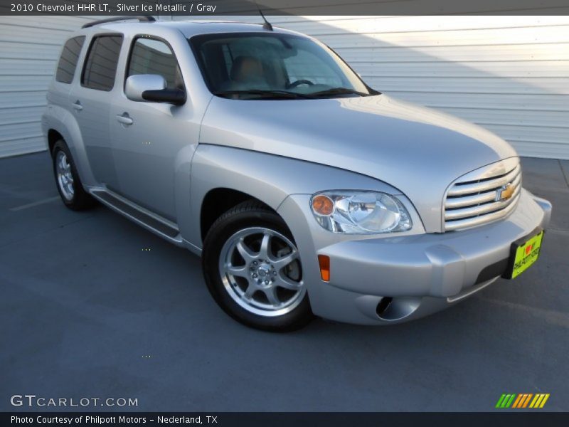 Silver Ice Metallic / Gray 2010 Chevrolet HHR LT