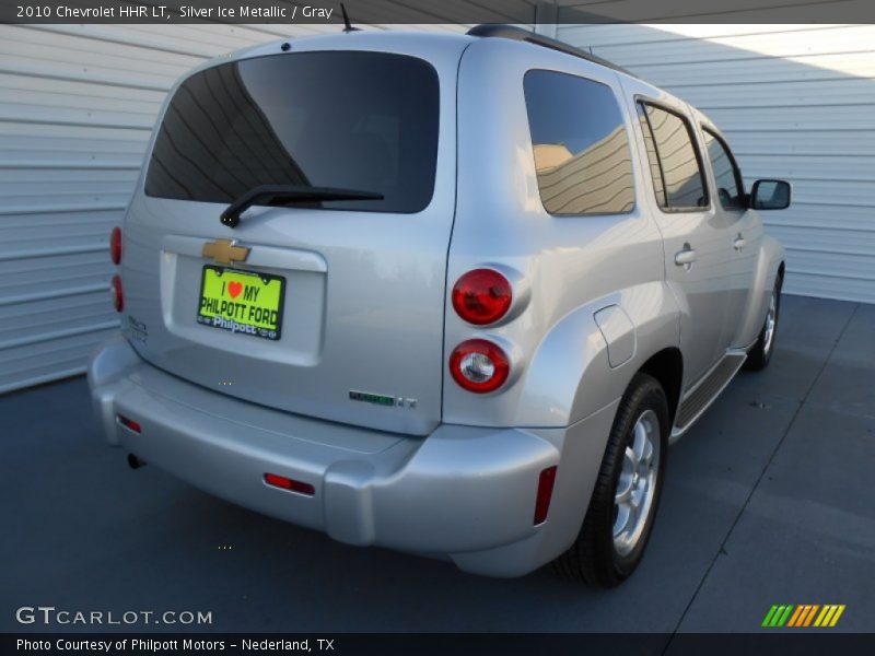 Silver Ice Metallic / Gray 2010 Chevrolet HHR LT