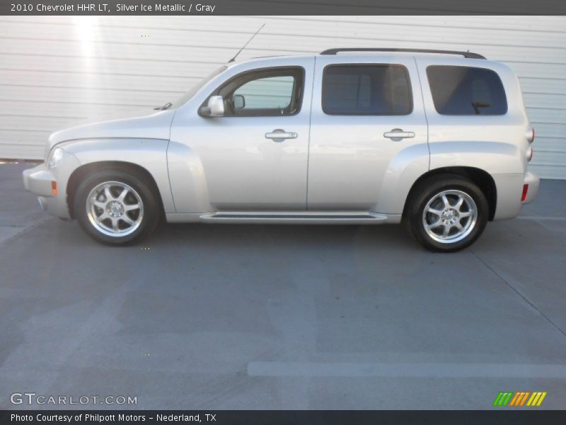 Silver Ice Metallic / Gray 2010 Chevrolet HHR LT