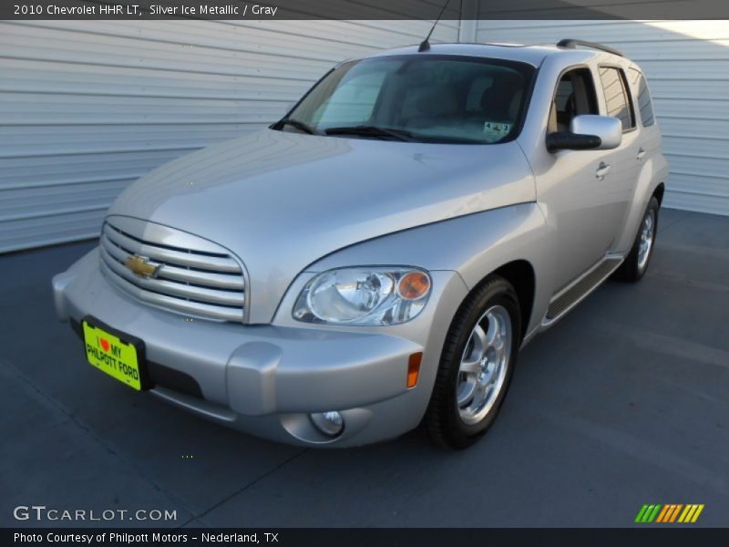 Silver Ice Metallic / Gray 2010 Chevrolet HHR LT