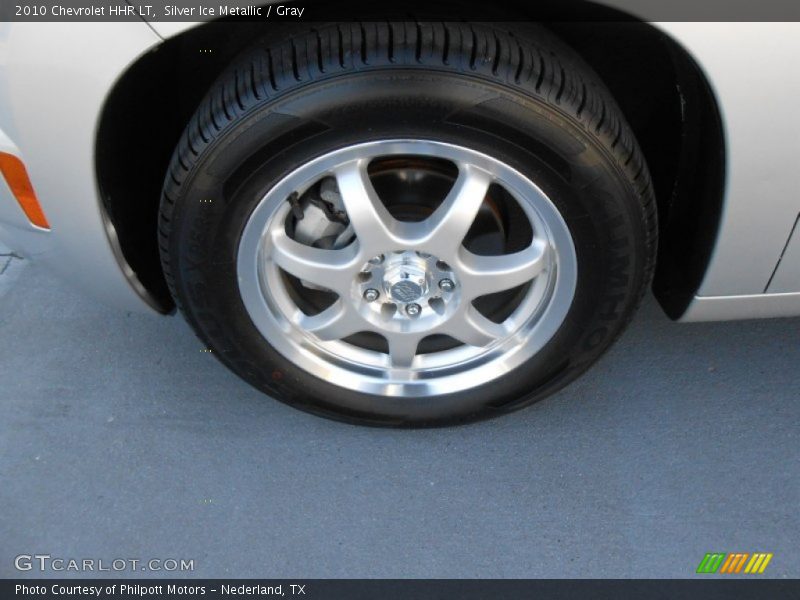 Silver Ice Metallic / Gray 2010 Chevrolet HHR LT
