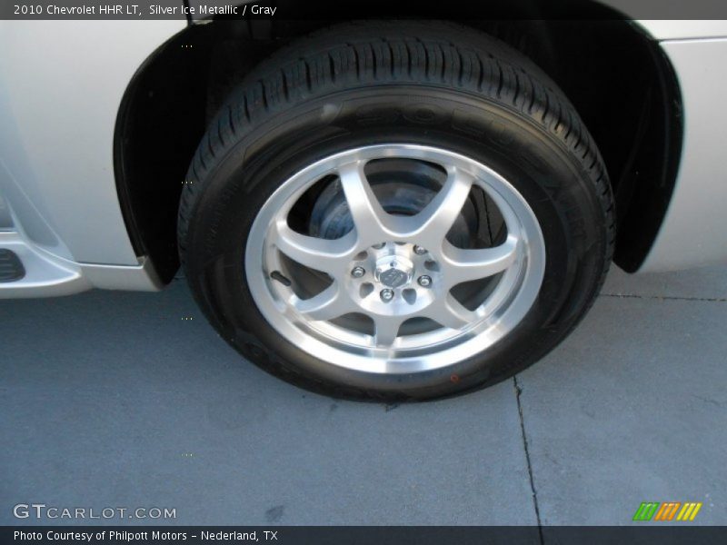 Silver Ice Metallic / Gray 2010 Chevrolet HHR LT