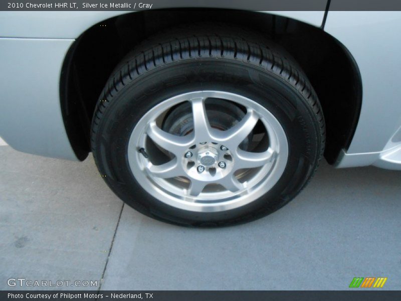Silver Ice Metallic / Gray 2010 Chevrolet HHR LT