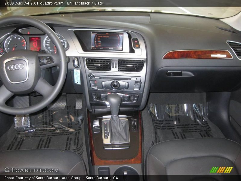 Brilliant Black / Black 2009 Audi A4 2.0T quattro Avant