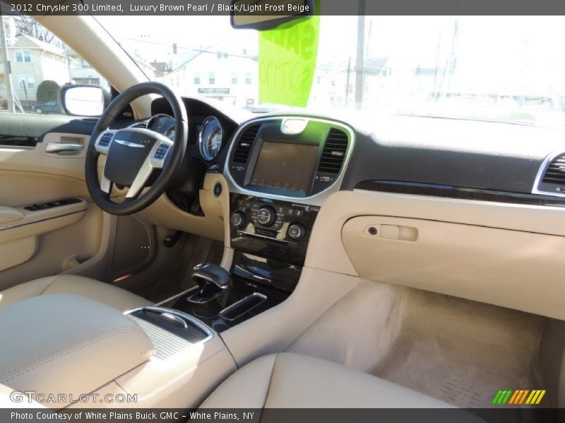 Luxury Brown Pearl / Black/Light Frost Beige 2012 Chrysler 300 Limited