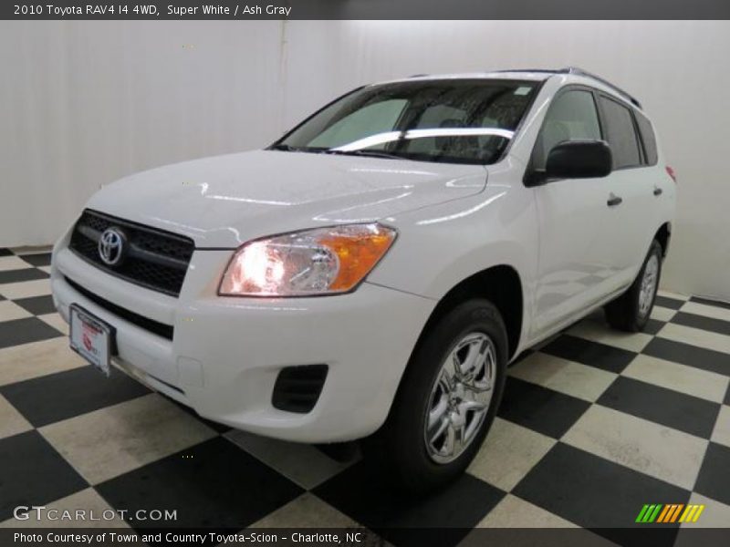 Super White / Ash Gray 2010 Toyota RAV4 I4 4WD