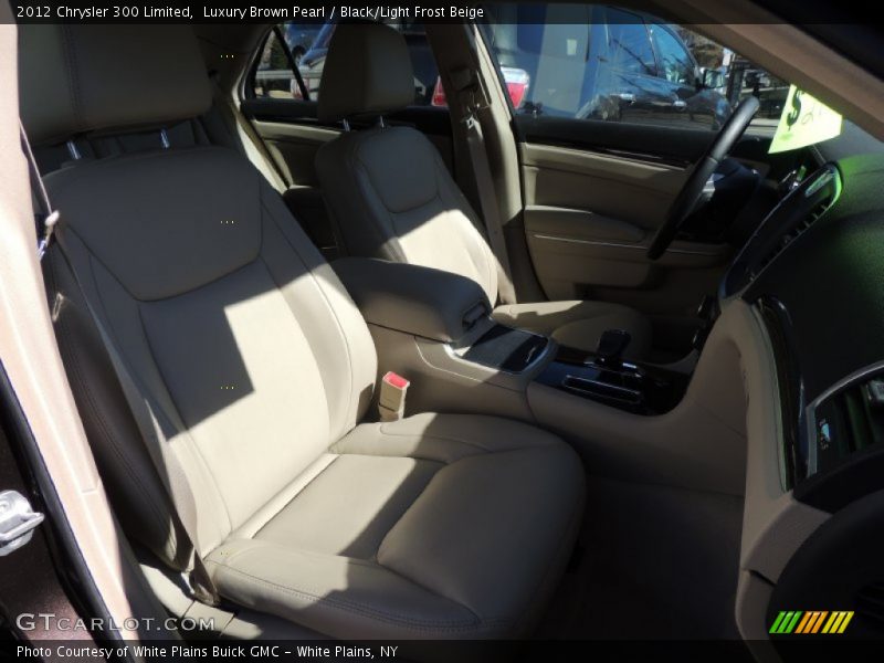 Luxury Brown Pearl / Black/Light Frost Beige 2012 Chrysler 300 Limited