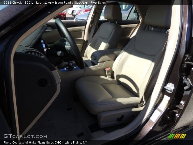 Luxury Brown Pearl / Black/Light Frost Beige 2012 Chrysler 300 Limited