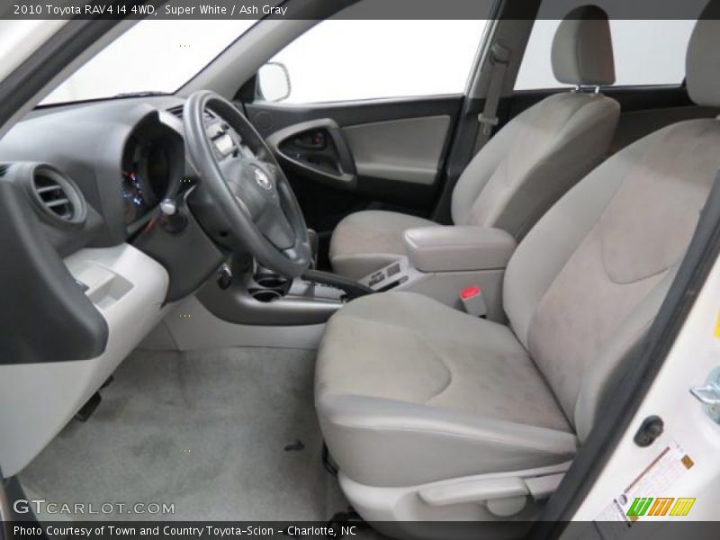Super White / Ash Gray 2010 Toyota RAV4 I4 4WD