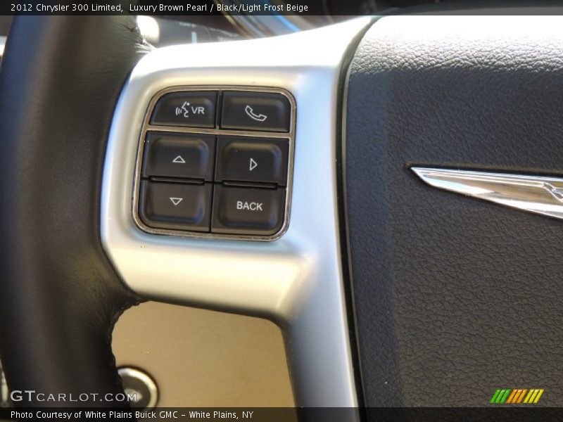 Luxury Brown Pearl / Black/Light Frost Beige 2012 Chrysler 300 Limited