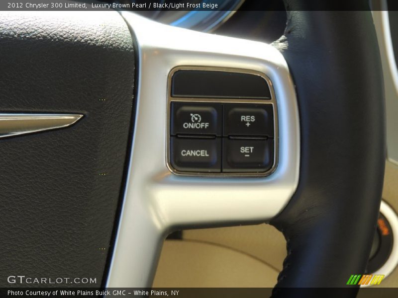 Luxury Brown Pearl / Black/Light Frost Beige 2012 Chrysler 300 Limited