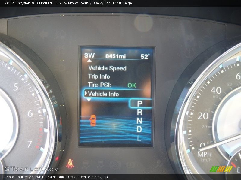 Luxury Brown Pearl / Black/Light Frost Beige 2012 Chrysler 300 Limited