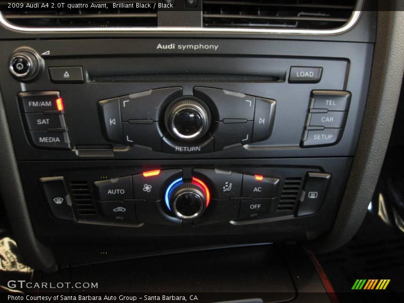 Brilliant Black / Black 2009 Audi A4 2.0T quattro Avant