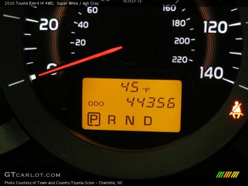 Super White / Ash Gray 2010 Toyota RAV4 I4 4WD