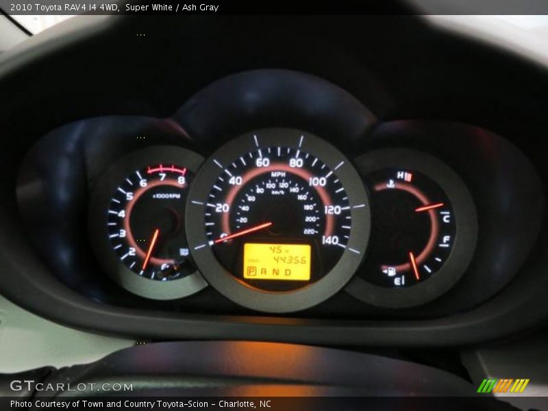 Super White / Ash Gray 2010 Toyota RAV4 I4 4WD