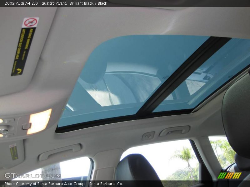 Brilliant Black / Black 2009 Audi A4 2.0T quattro Avant