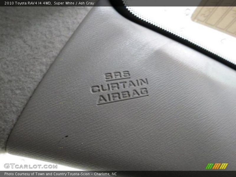 Super White / Ash Gray 2010 Toyota RAV4 I4 4WD