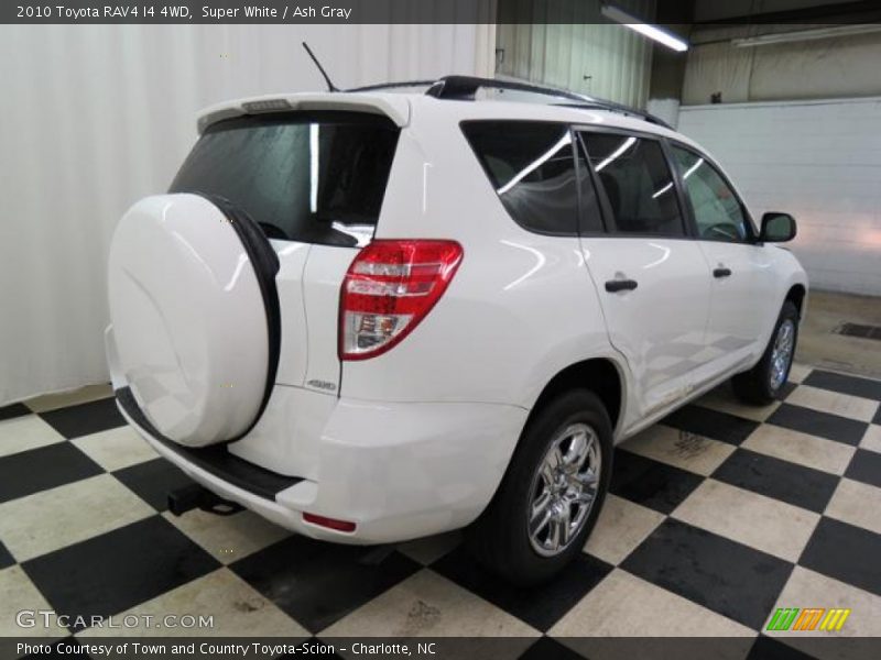 Super White / Ash Gray 2010 Toyota RAV4 I4 4WD