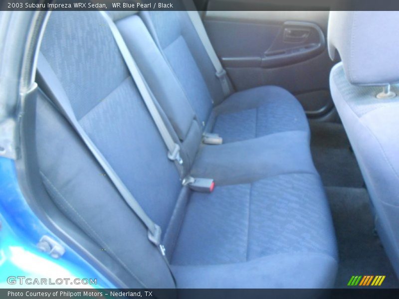 WR Blue Pearl / Black 2003 Subaru Impreza WRX Sedan