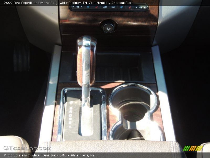 White Platinum Tri-Coat Metallic / Charcoal Black 2009 Ford Expedition Limited 4x4
