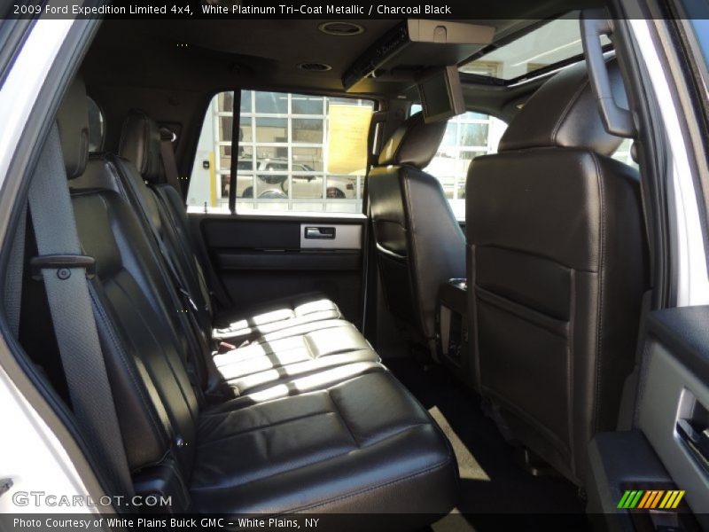 White Platinum Tri-Coat Metallic / Charcoal Black 2009 Ford Expedition Limited 4x4