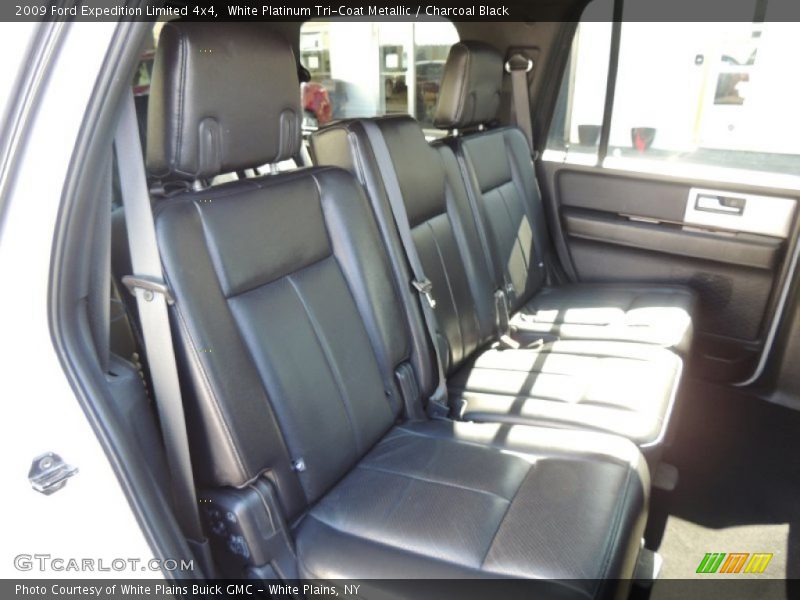 White Platinum Tri-Coat Metallic / Charcoal Black 2009 Ford Expedition Limited 4x4