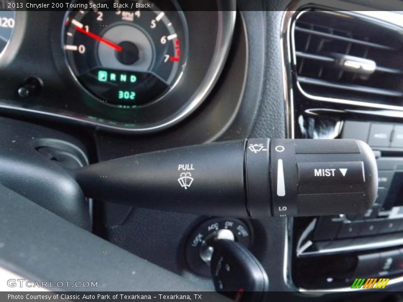 Black / Black 2013 Chrysler 200 Touring Sedan