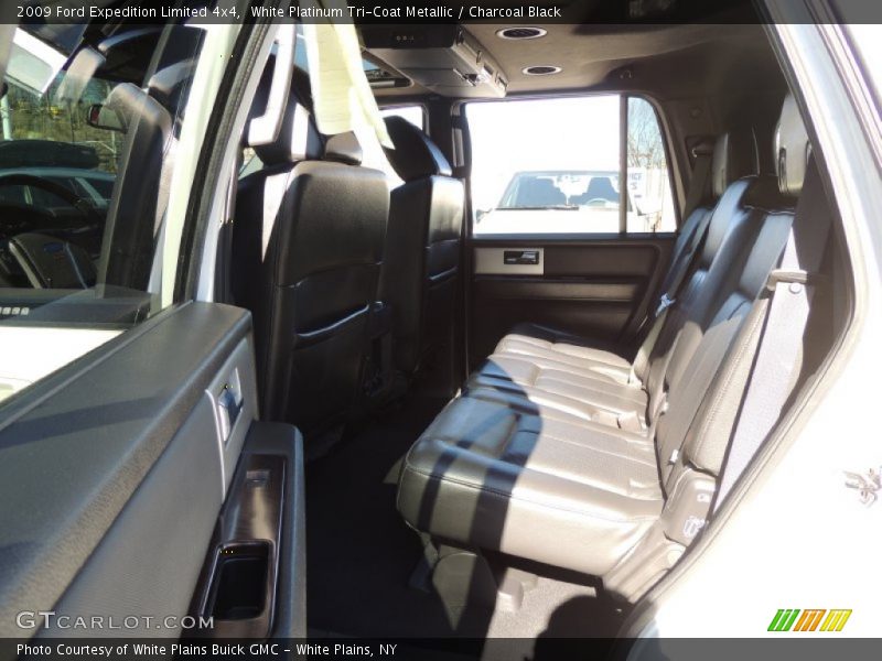 White Platinum Tri-Coat Metallic / Charcoal Black 2009 Ford Expedition Limited 4x4