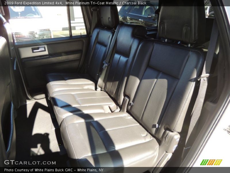 White Platinum Tri-Coat Metallic / Charcoal Black 2009 Ford Expedition Limited 4x4