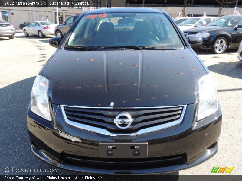 Super Black / Charcoal 2012 Nissan Sentra 2.0
