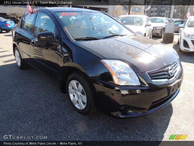 Super Black / Charcoal 2012 Nissan Sentra 2.0