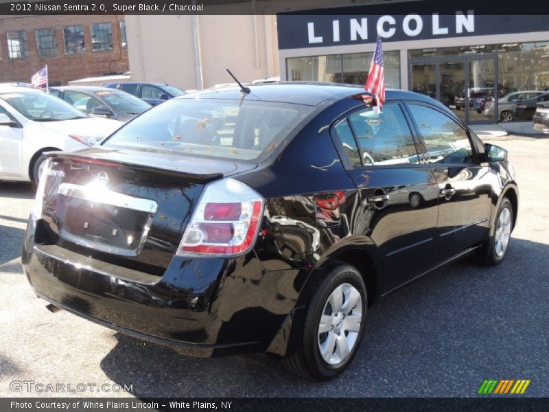Super Black / Charcoal 2012 Nissan Sentra 2.0