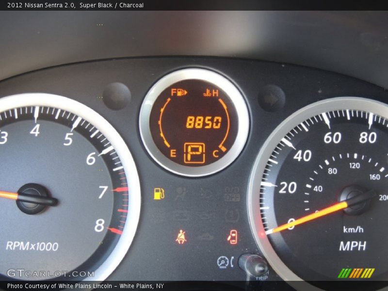 Super Black / Charcoal 2012 Nissan Sentra 2.0