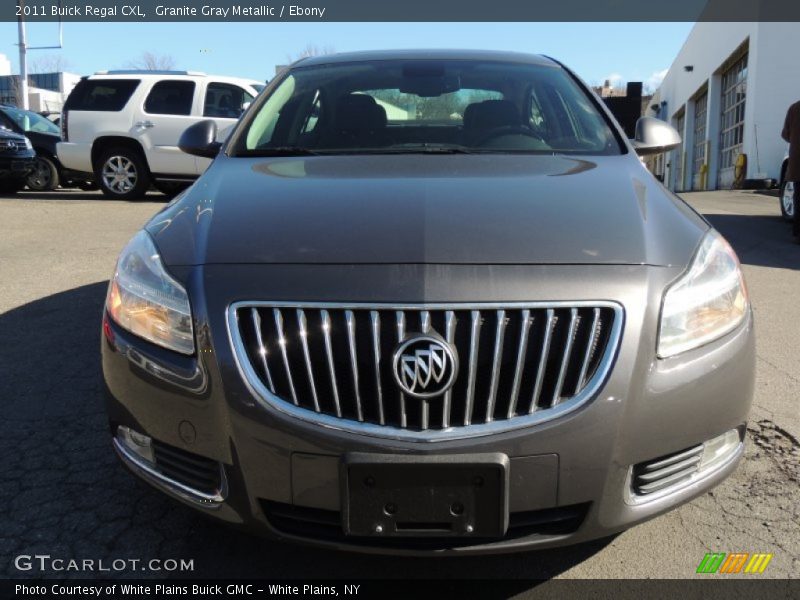 Granite Gray Metallic / Ebony 2011 Buick Regal CXL